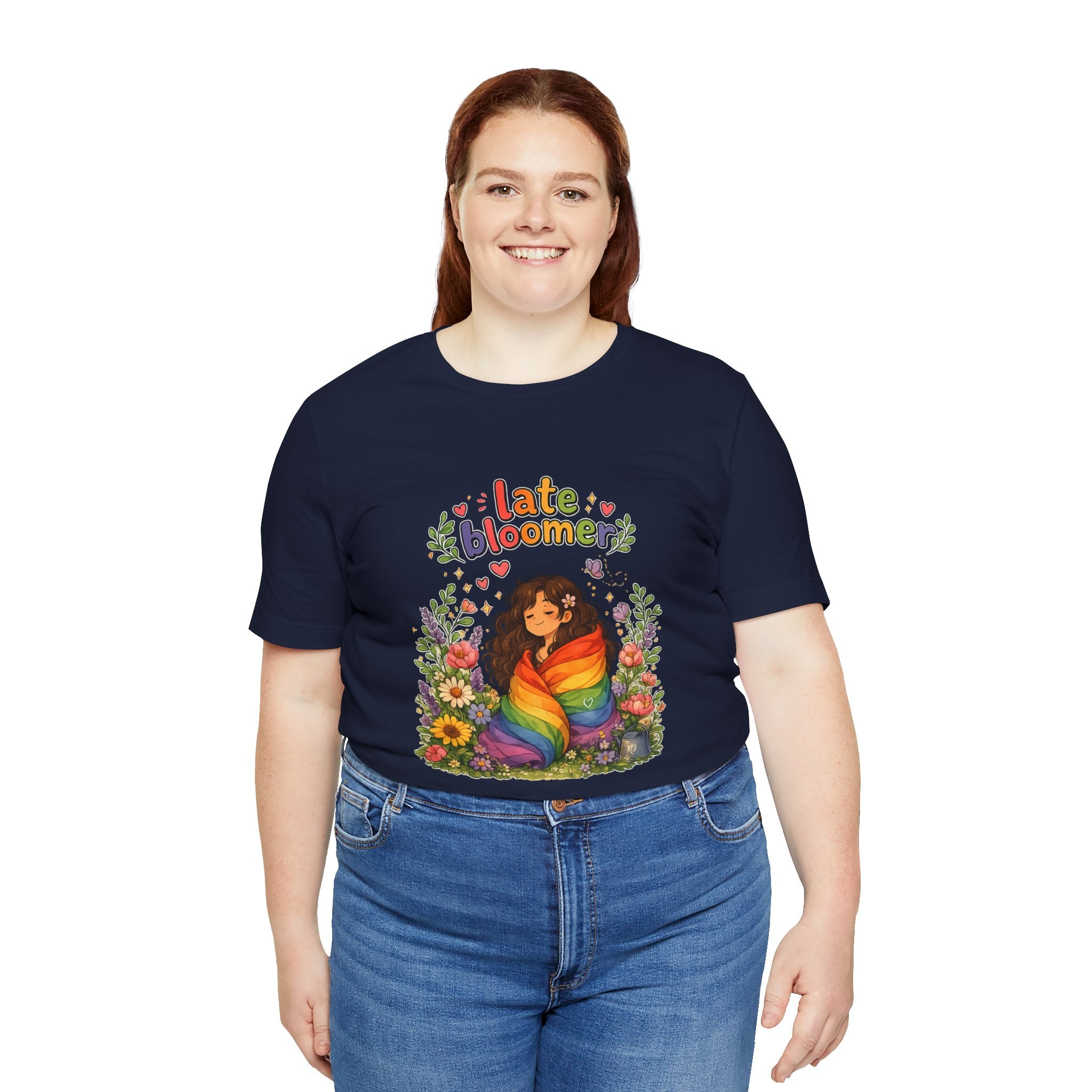 T-Shirt - Late Bloomer | LGBTQ+ Pride Design
