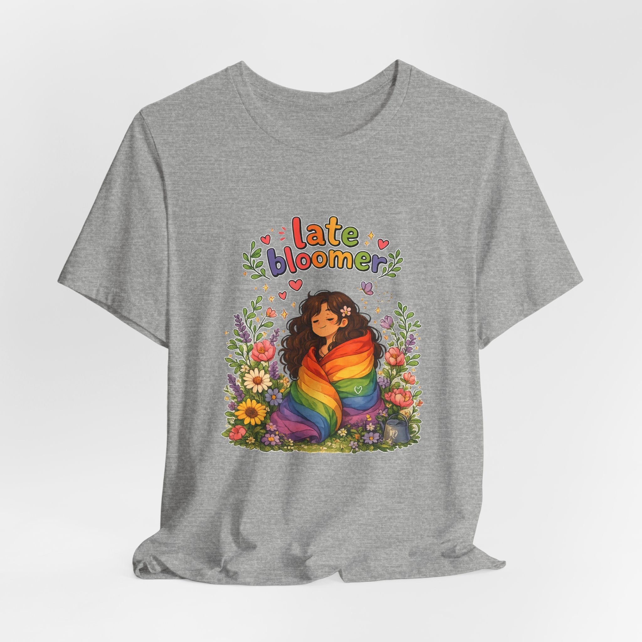 T-Shirt - Late Bloomer | LGBTQ+ Pride Design