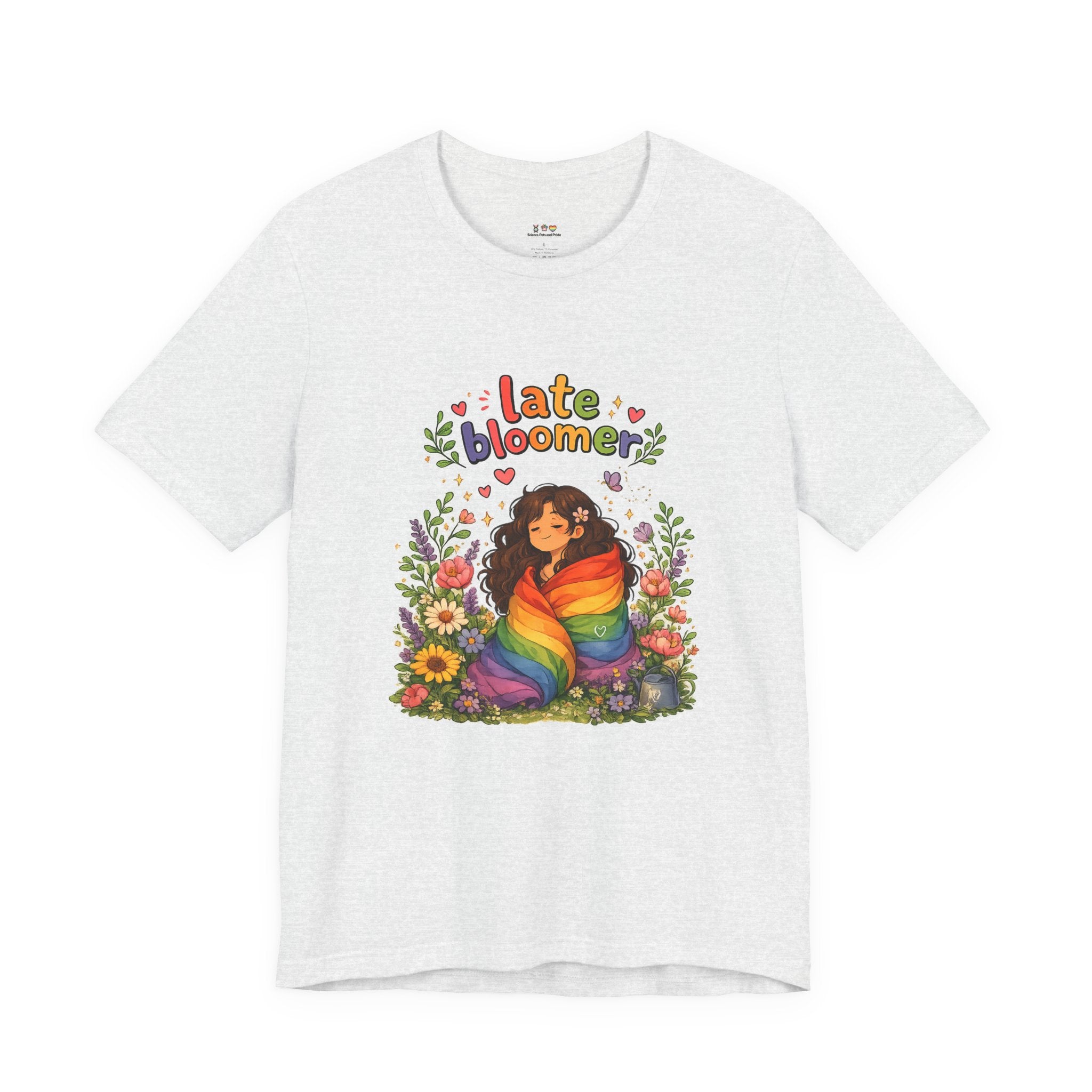 T-Shirt - Late Bloomer | LGBTQ+ Pride Design