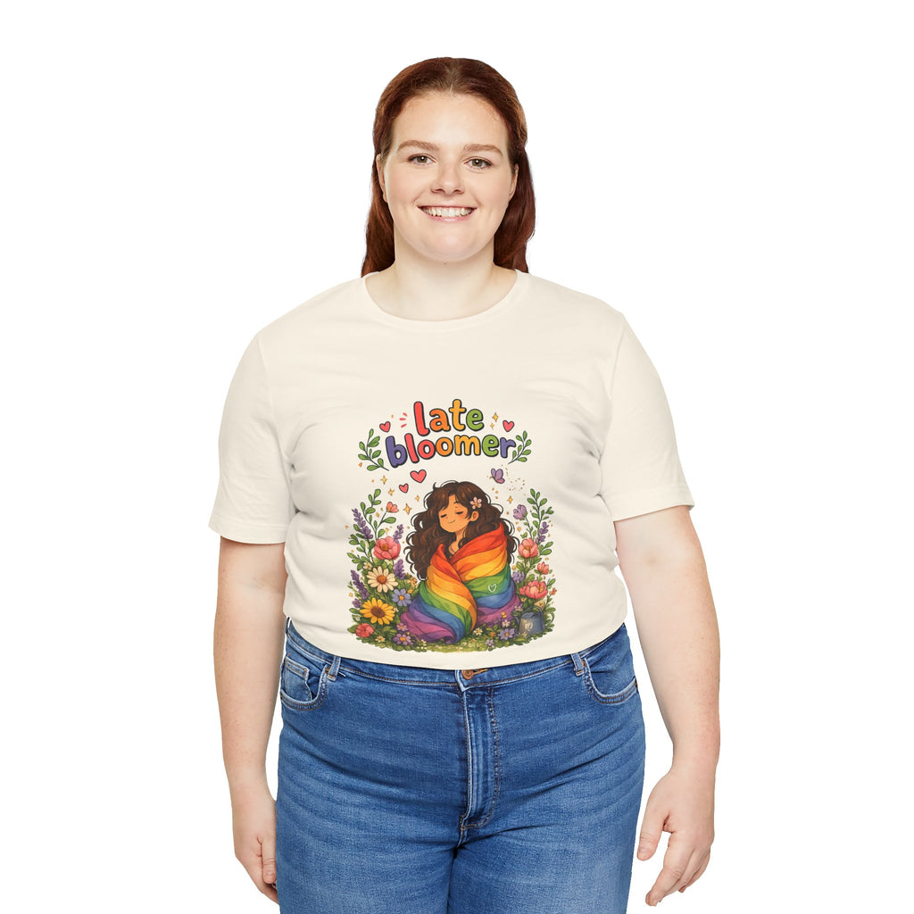 T-Shirt - Late Bloomer | LGBTQ+ Pride Design