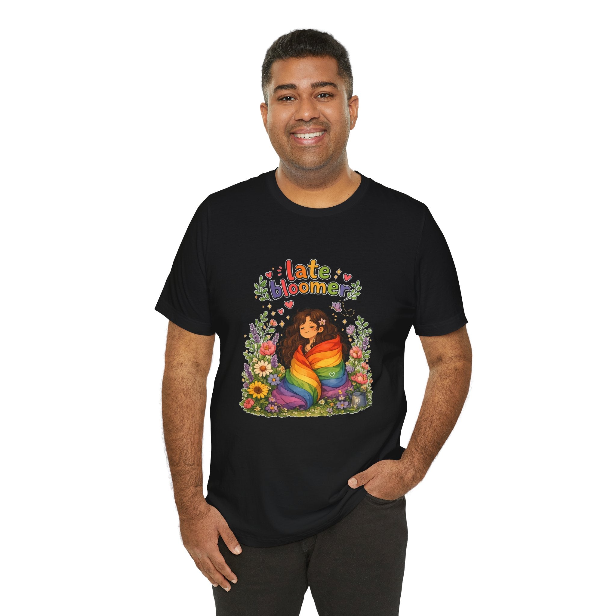 T-Shirt - Late Bloomer | LGBTQ+ Pride Design