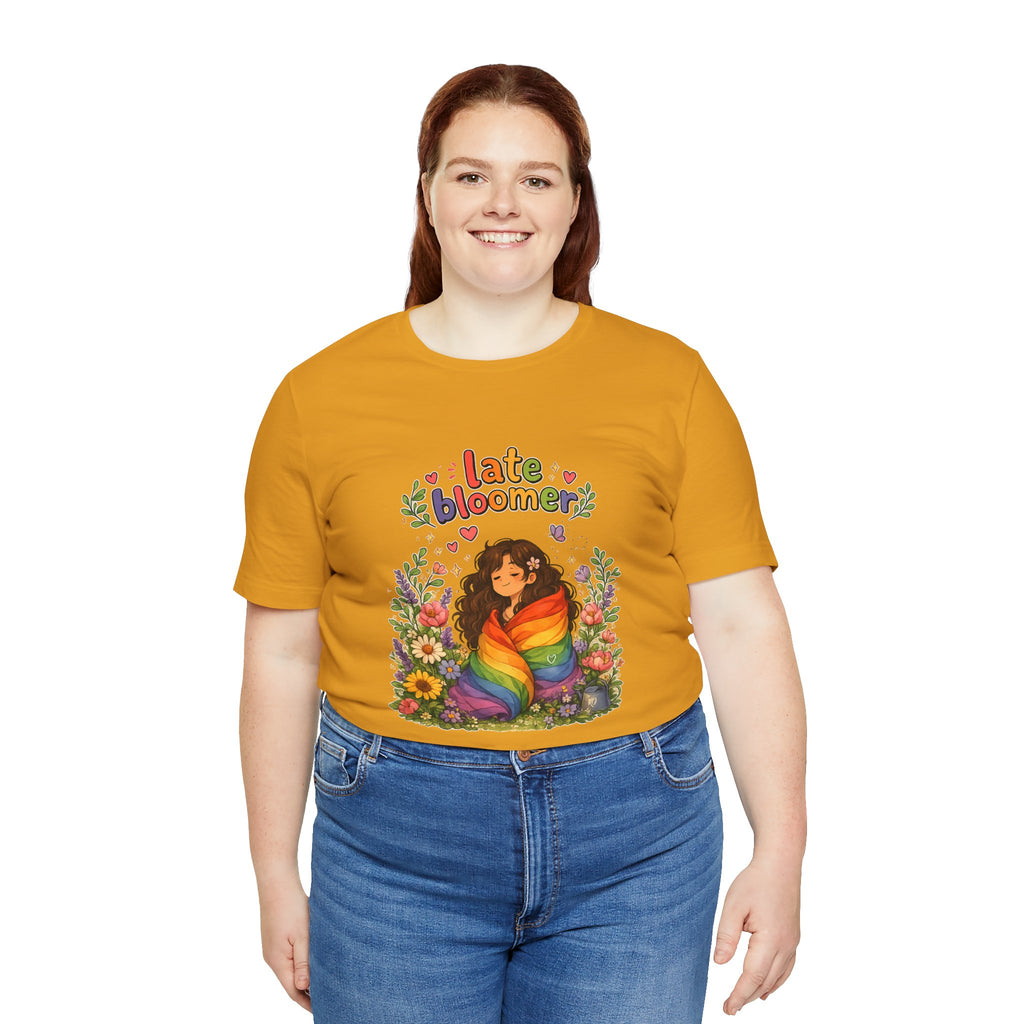 T-Shirt - Late Bloomer | LGBTQ+ Pride Design