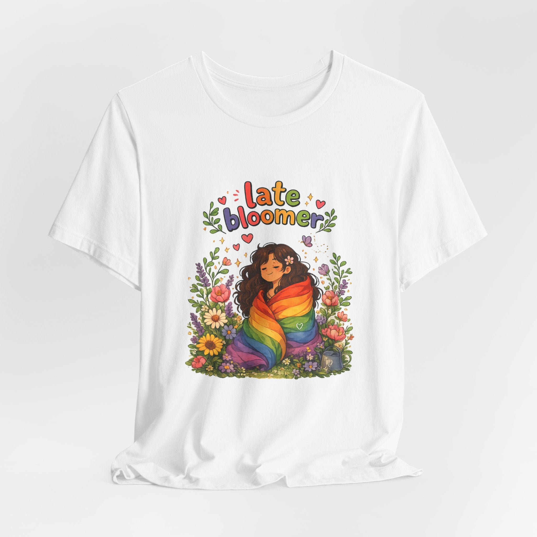 T-Shirt - Late Bloomer | LGBTQ+ Pride Design