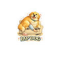 Sticker - Lap Dog | Funny Large Dog Design