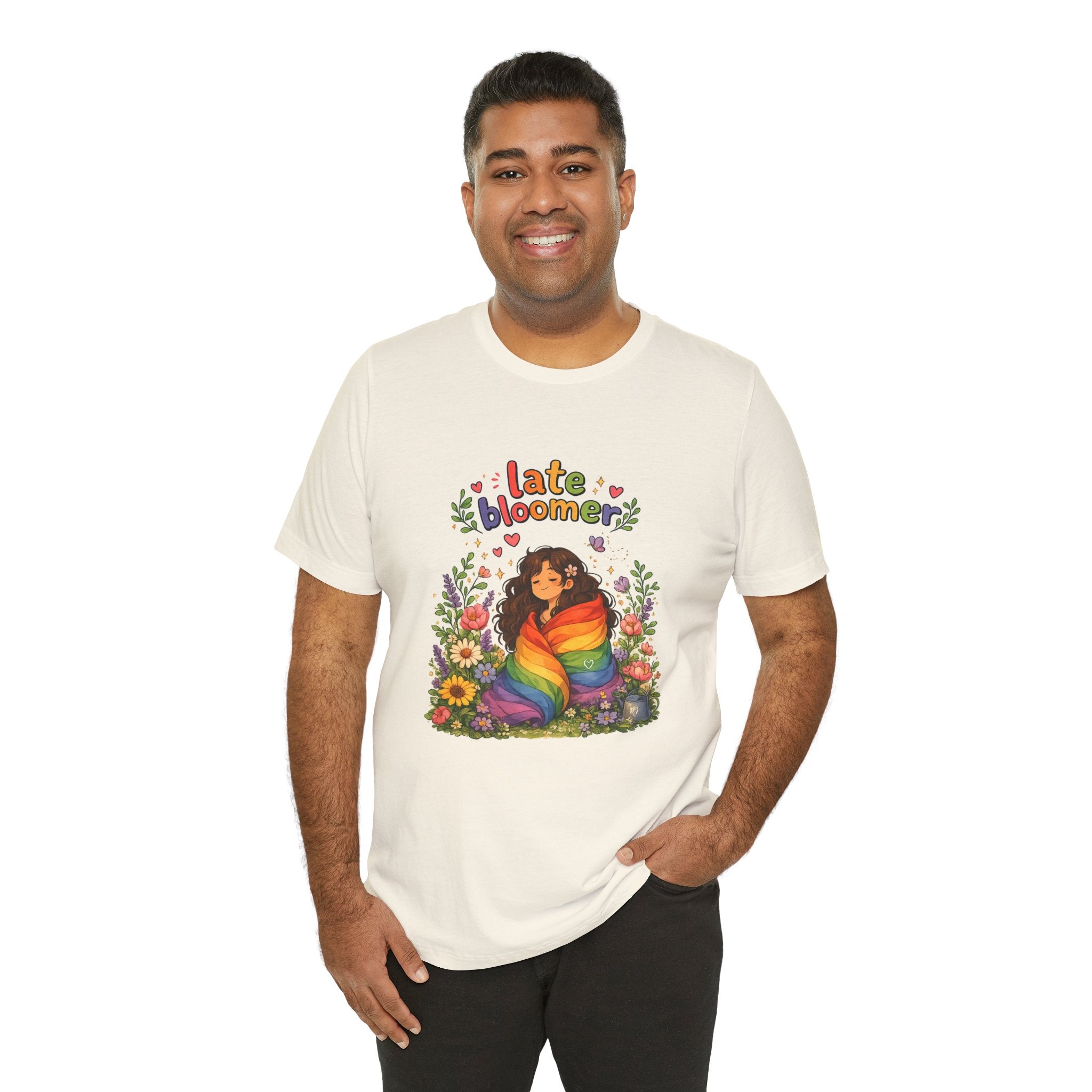 T-Shirt - Late Bloomer | LGBTQ+ Pride Design