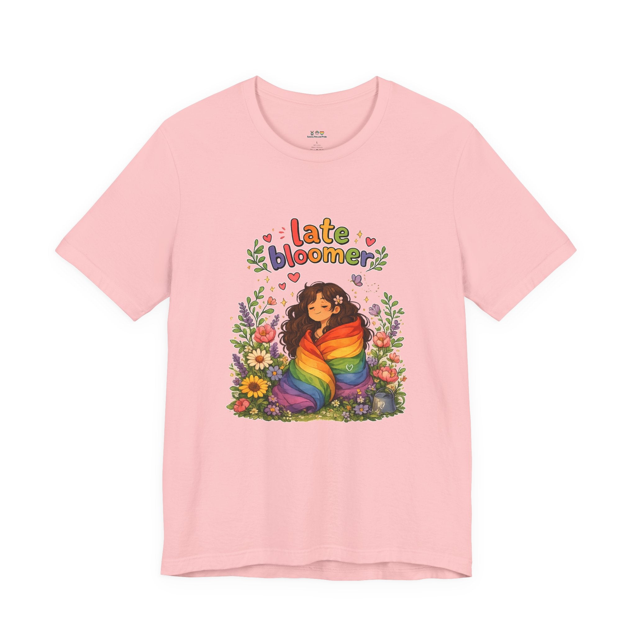 T-Shirt - Late Bloomer | LGBTQ+ Pride Design