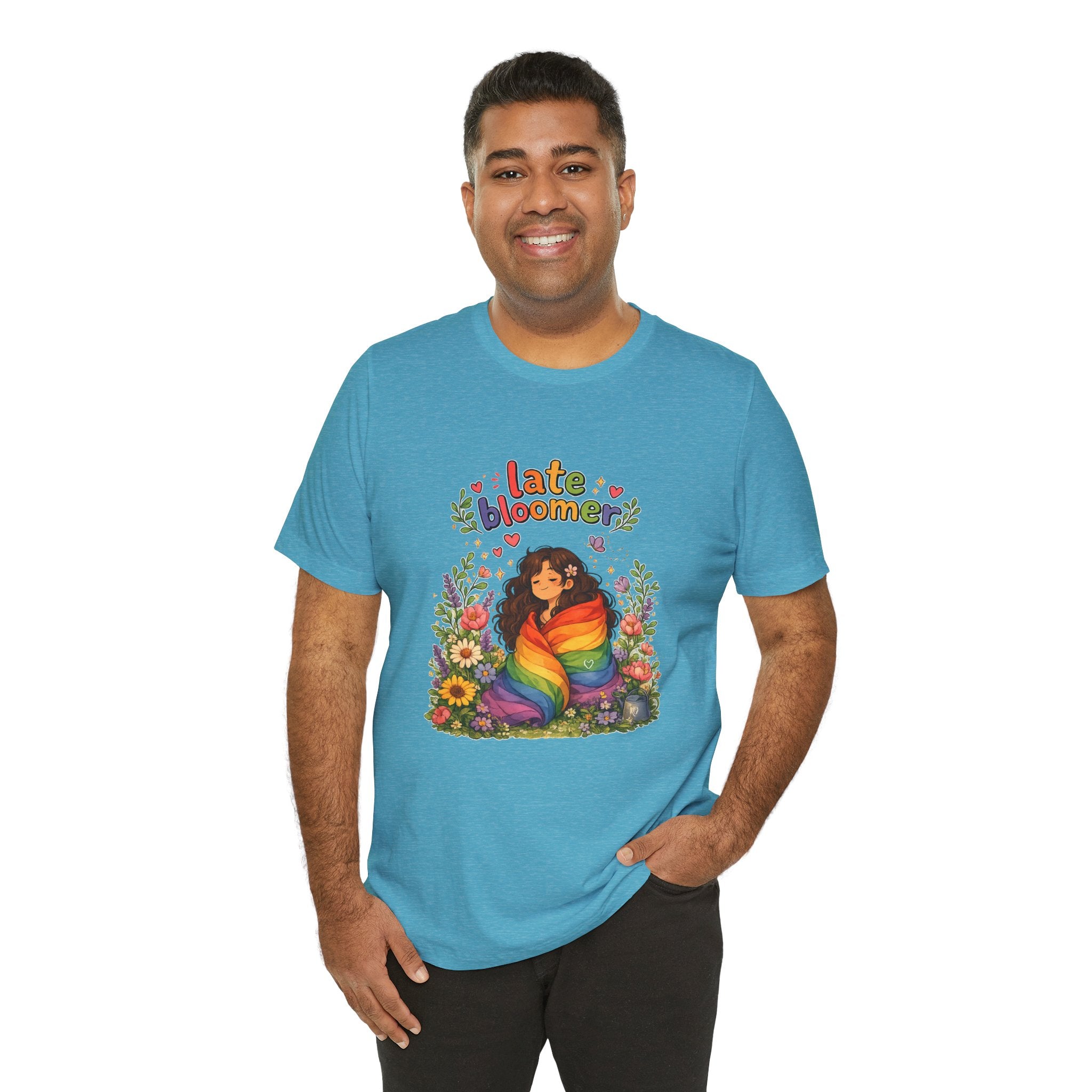 T-Shirt - Late Bloomer | LGBTQ+ Pride Design