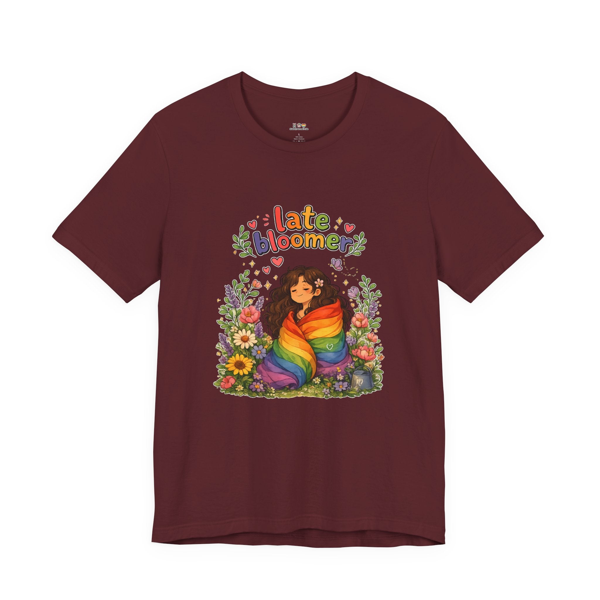 T-Shirt - Late Bloomer | LGBTQ+ Pride Design