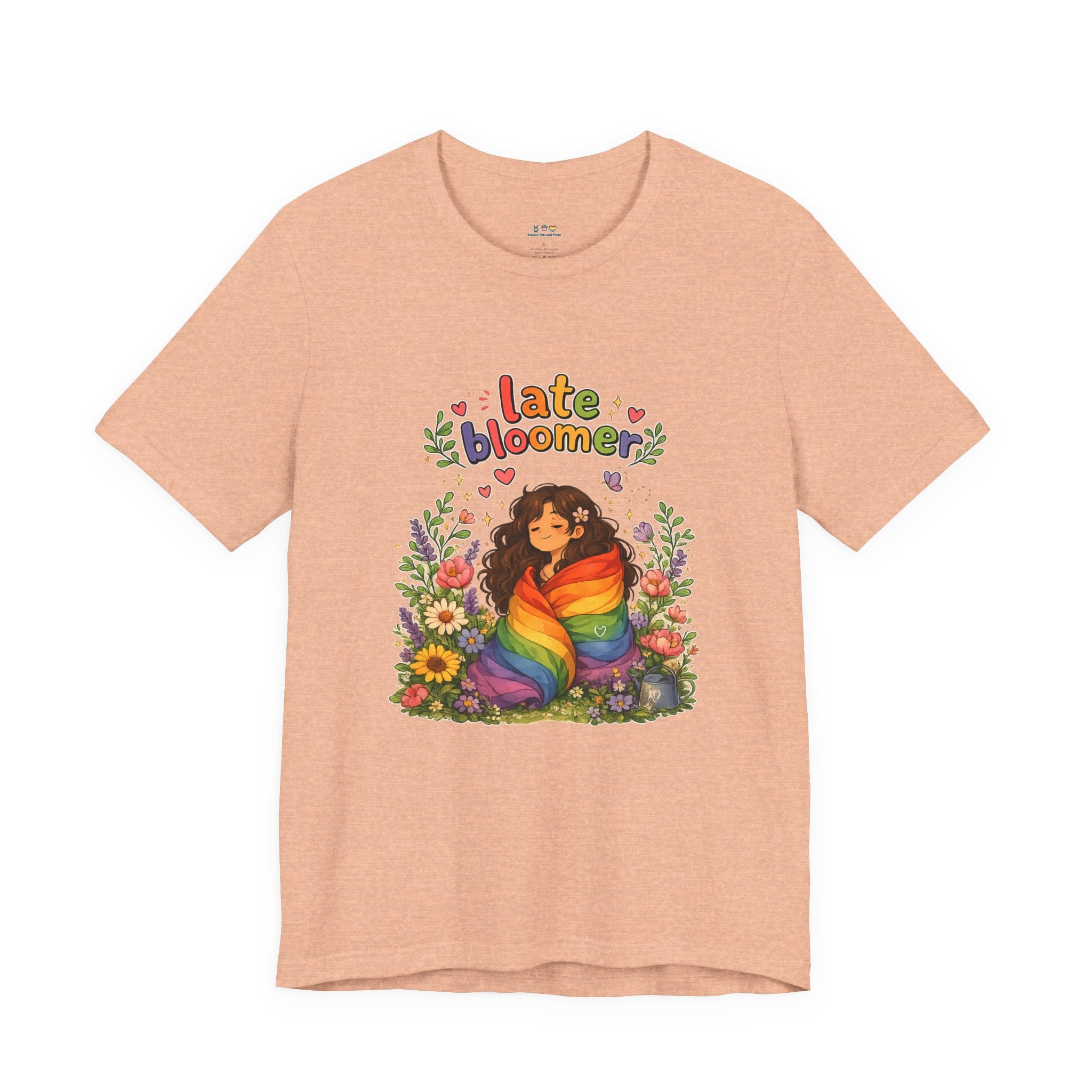 T-Shirt - Late Bloomer | LGBTQ+ Pride Design