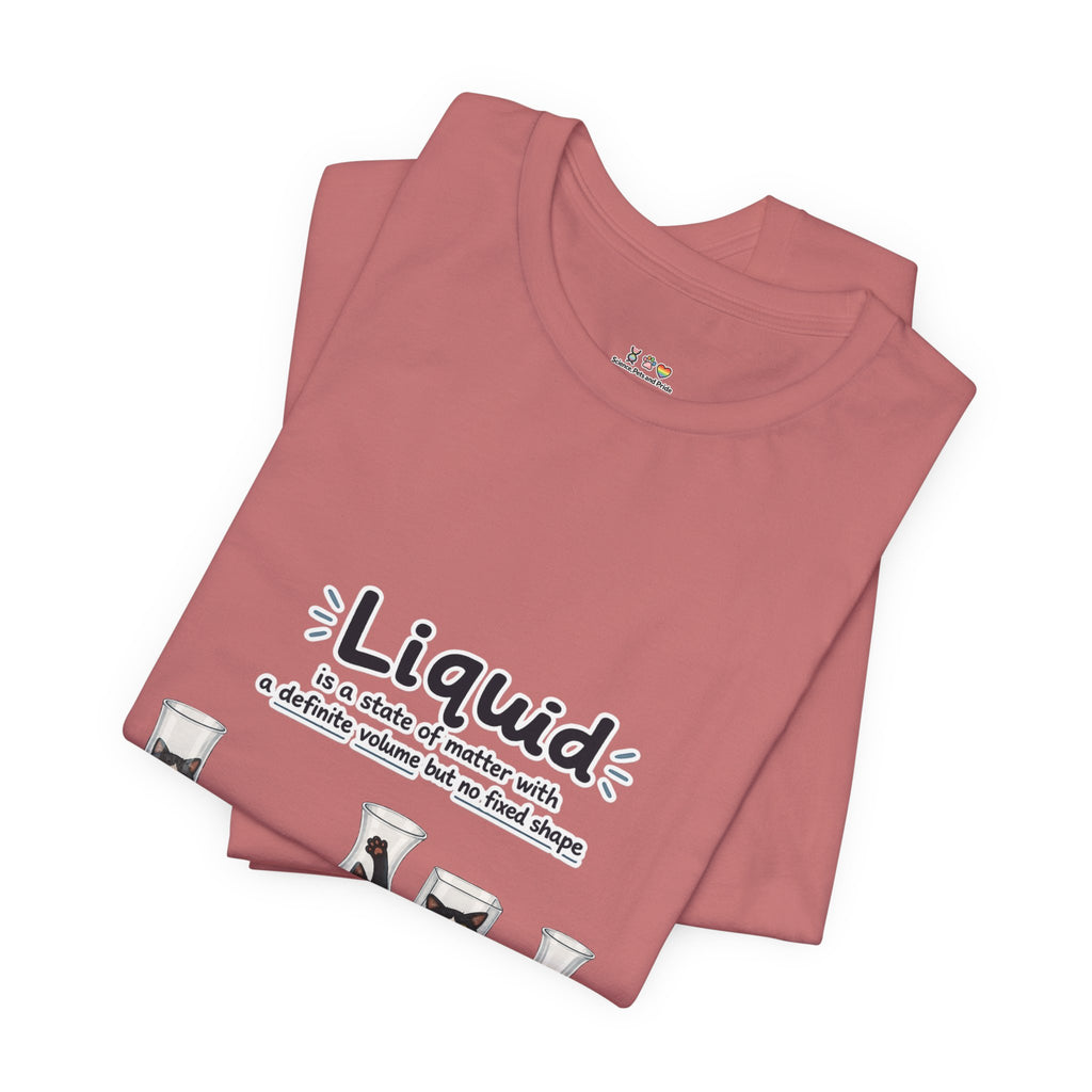 T‑Shirt - Cats are liquid | Cute Cat Jars Tee