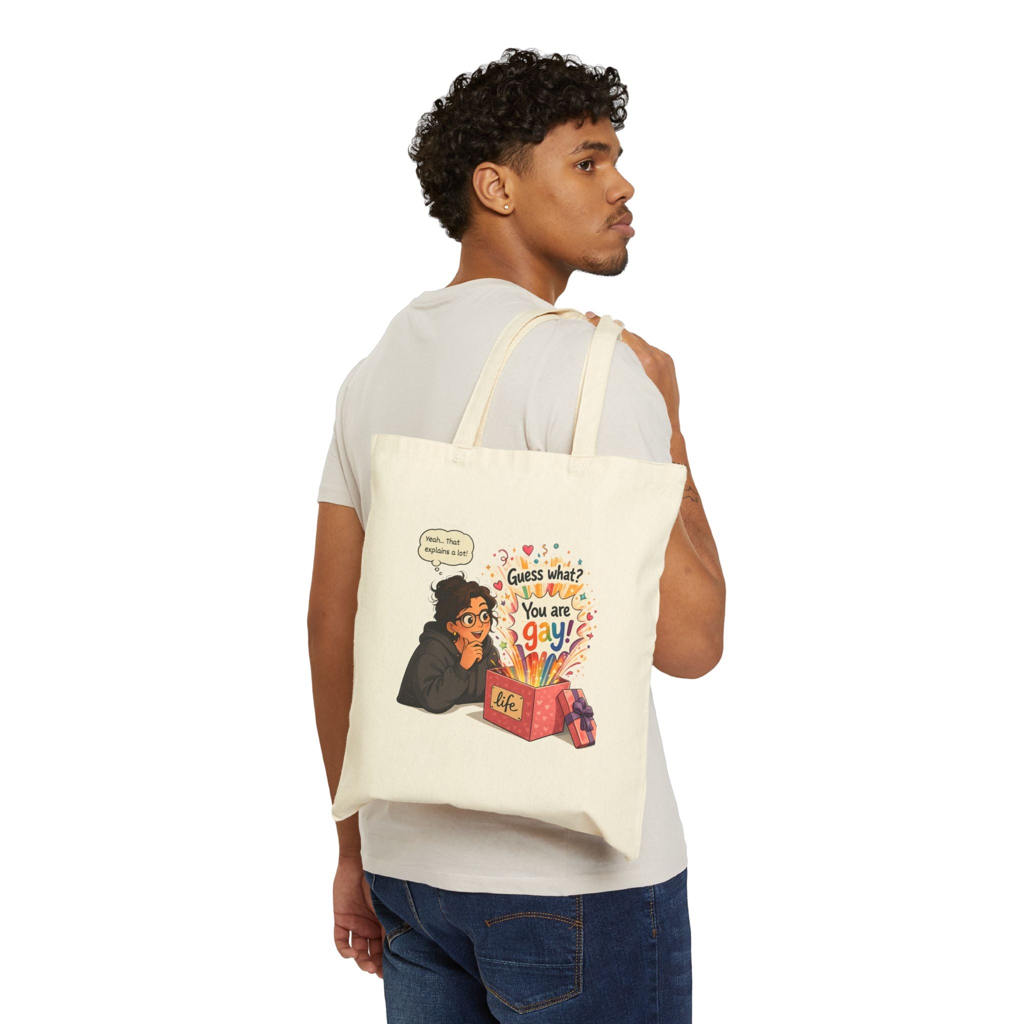 Tote Bag - Guess What? You Are Gay | Pride Celebration Tote