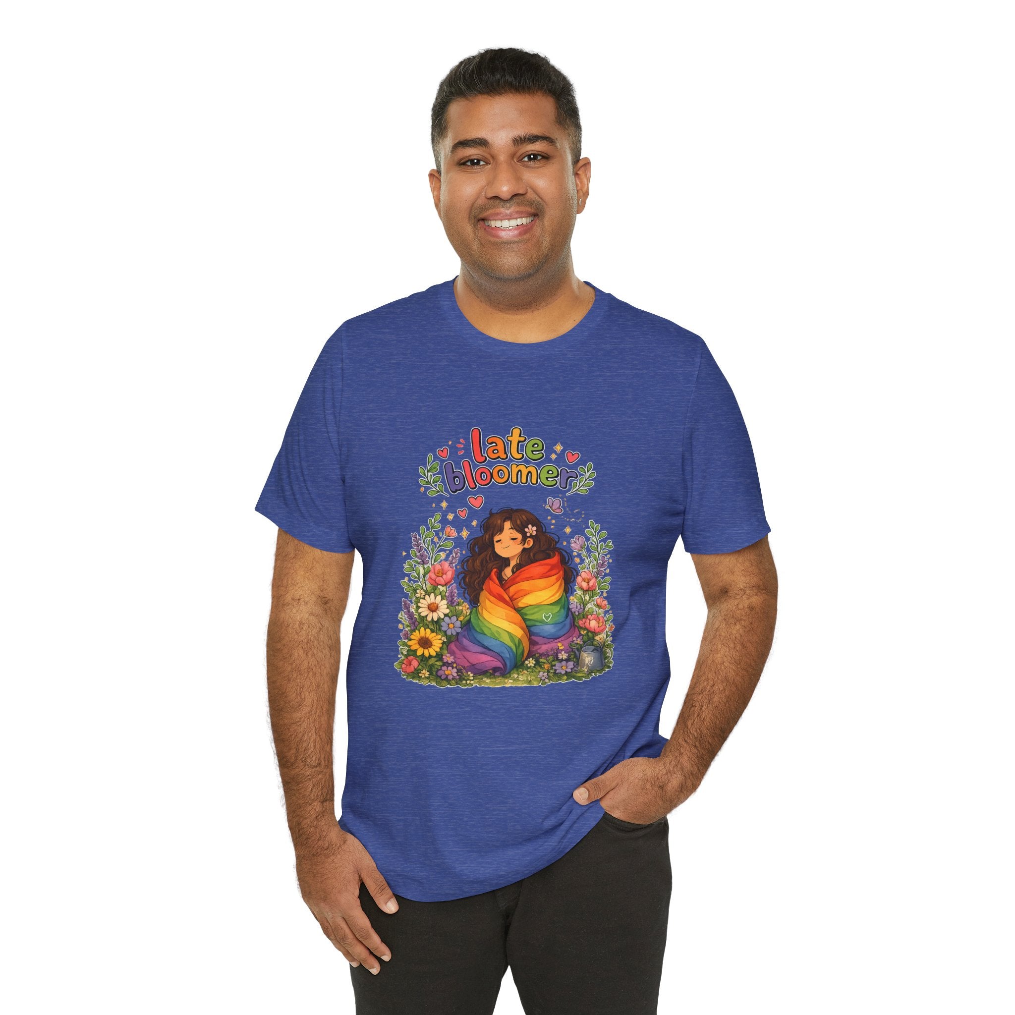 T-Shirt - Late Bloomer | LGBTQ+ Pride Design