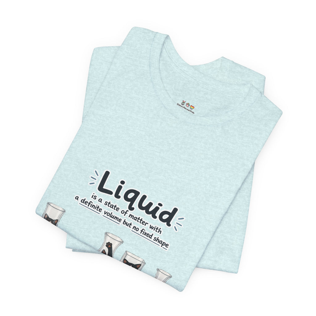 T‑Shirt - Cats are liquid | Cute Cat Jars Tee