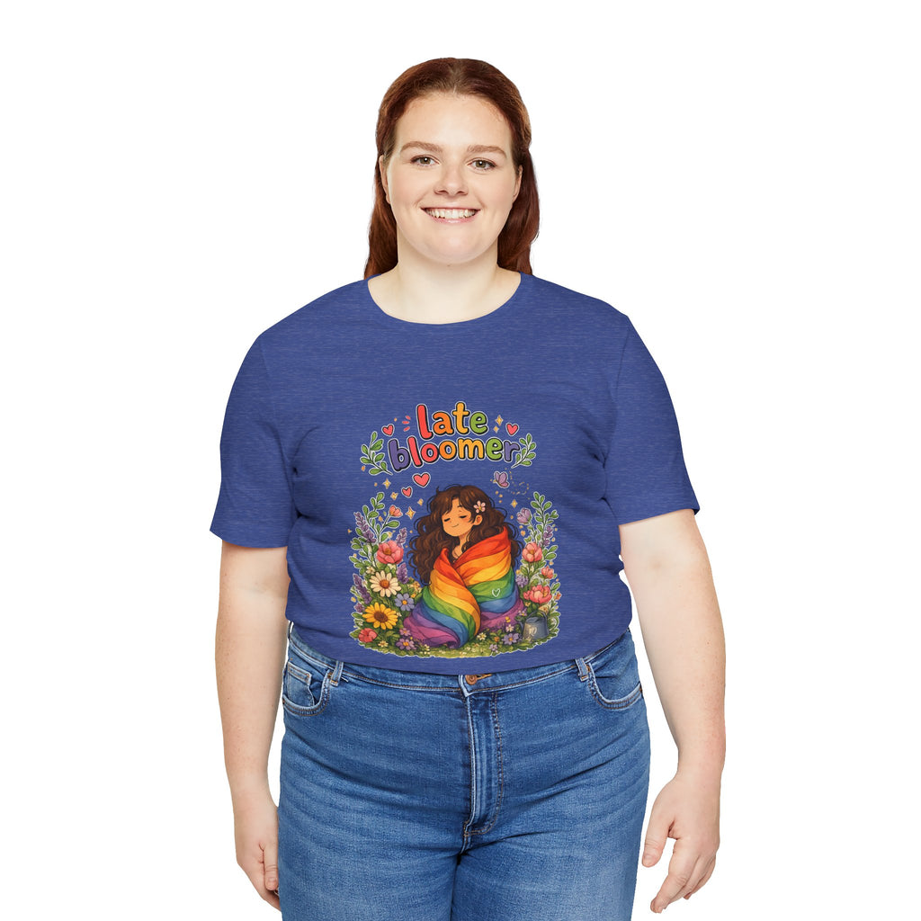 T-Shirt - Late Bloomer | LGBTQ+ Pride Design
