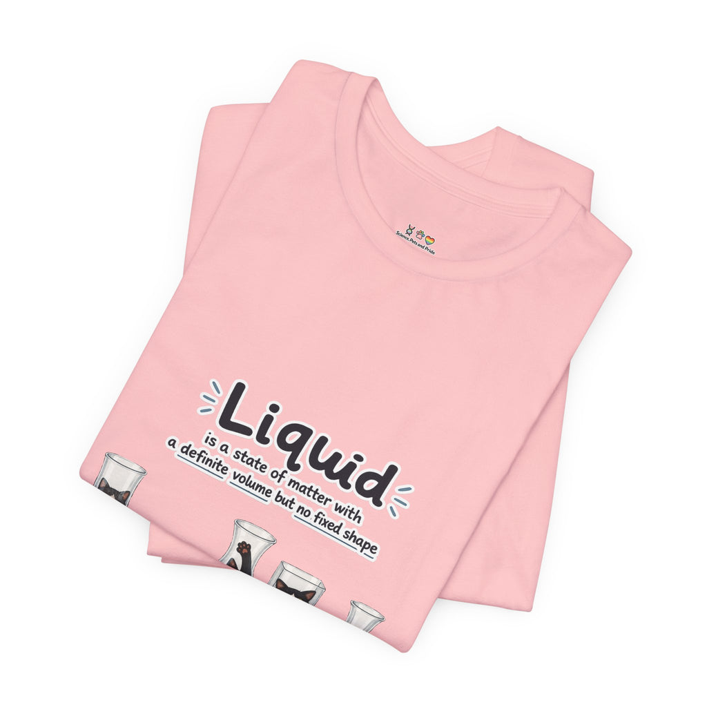 T‑Shirt - Cats are liquid | Cute Cat Jars Tee