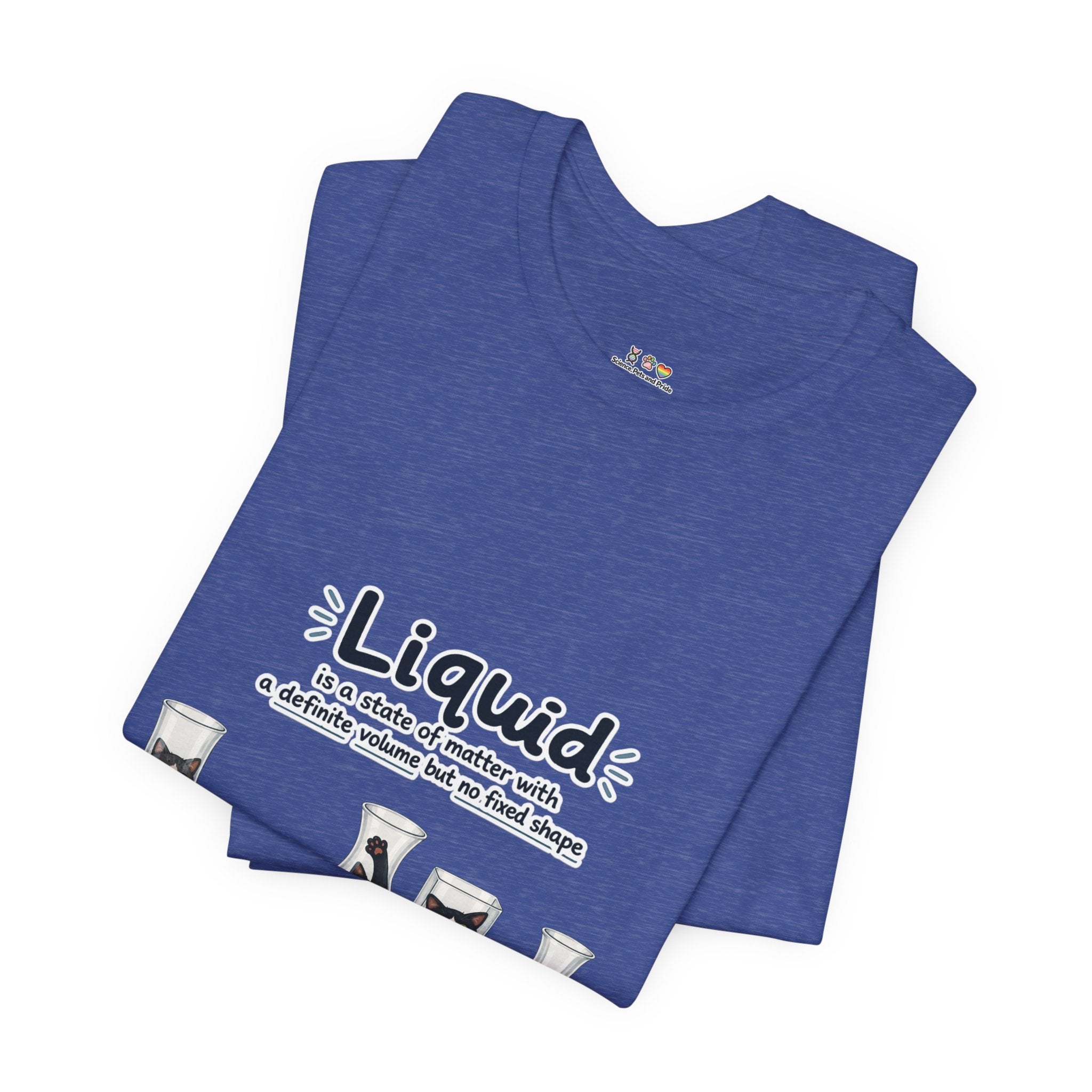 T‑Shirt - Cats are liquid | Cute Cat Jars Tee