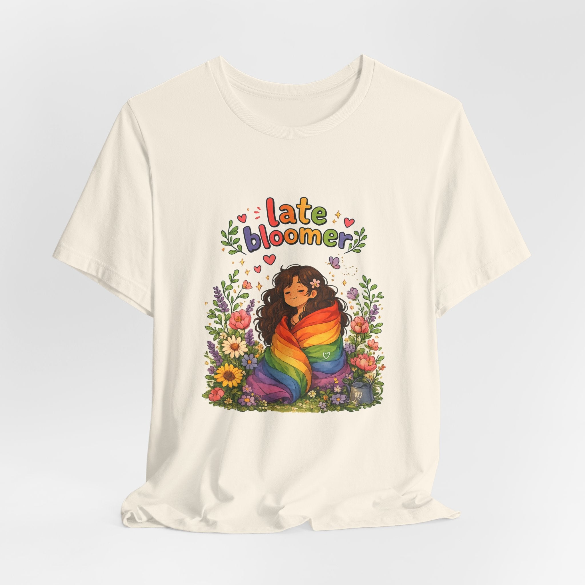 T-Shirt - Late Bloomer | LGBTQ+ Pride Design